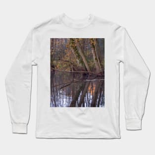 Autumn on the river Long Sleeve T-Shirt